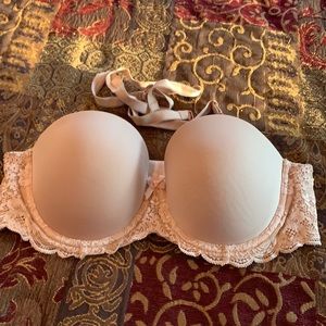 Victoria’s Secret strapless bra.  36C.